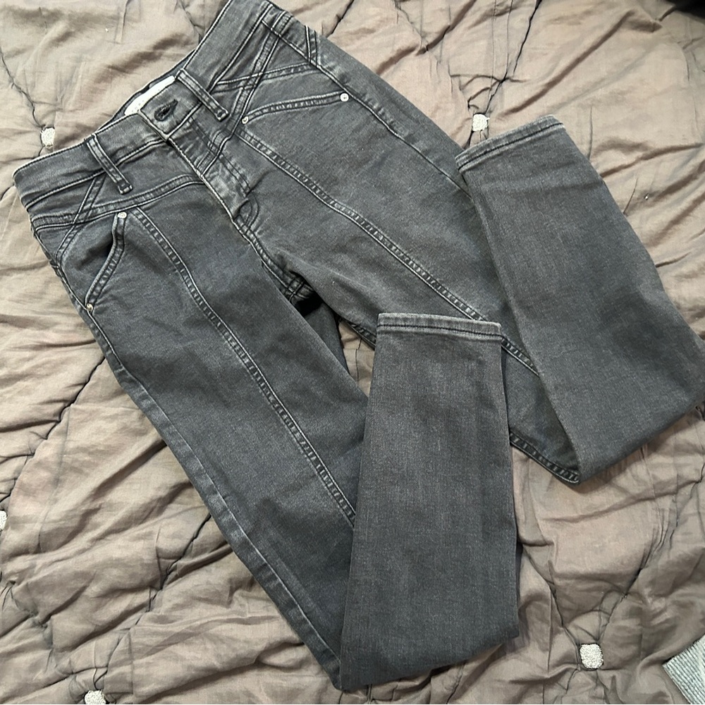 Topshop Black Jamie Jeans W26L30